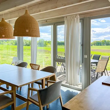 Ferienhaus Wiesengeflüster S1 - Mit Sauna, Kamin Und Workation An Der Müritz Röbel