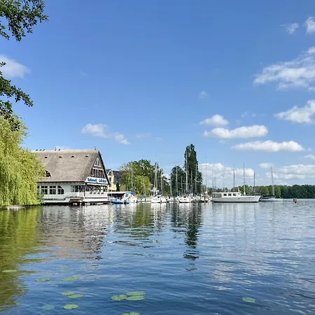 Wiesengefluester S1 - Mit Sauna, Kamin Und Workation An Der Mueritz Feriehus