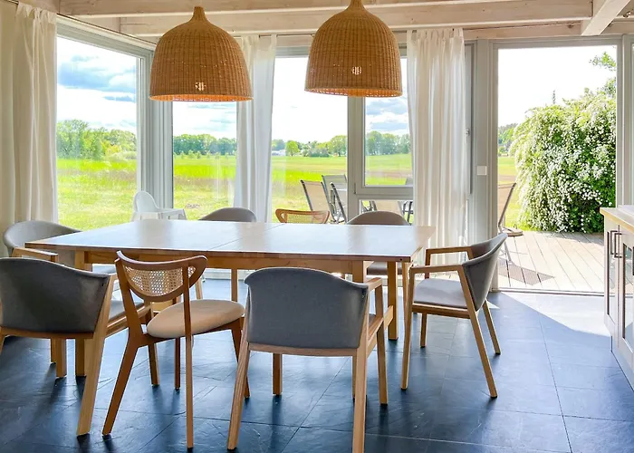 Ferienhaus Wiesengeflüster S1 - Mit Sauna, Kamin Und Workation An Der Müritz